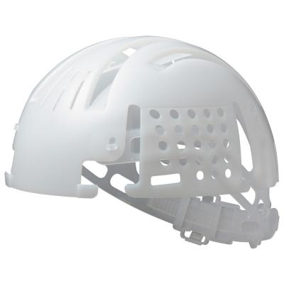 ふるさと納税 福島市 頭部保護用品　インナーキャップ　INC-100B　ホワイト　バンド付　エコタイプ No.2467