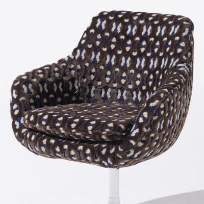 ふるさと納税 富田林市 Cosmic Chair(コスミックチェア)サークル脚 モコ ブラウン【SWOF】 |  | 01