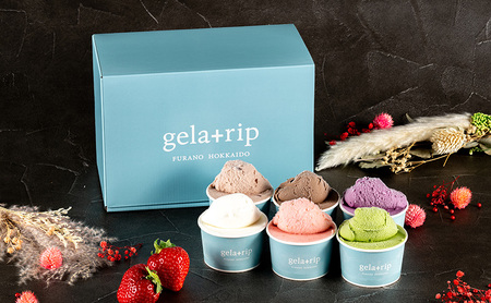 ≪6ヵ月定期便≫ジェラート24個 gelatrip's selection 北海道 上富良野町 