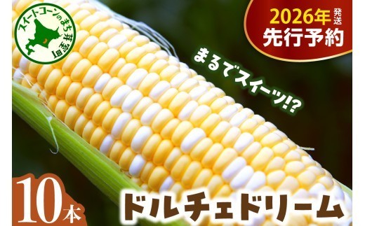 
            【先行受付】【2026年7月下旬～8月中旬頃配送】北海道十勝芽室町 とうもろこし バイカラー ドルチェドリーム 10本 me002-024c-26
          