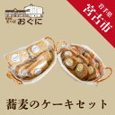 【ふるさと納税】【小国産そば粉使用】蕎麦のケーキセット【配送不可地域：離島】【1290636】