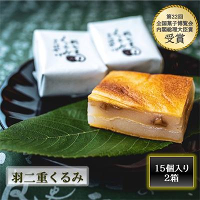 ふるさと納税 勝山市 羽二重くるみ(30個入り)15個入り×2箱