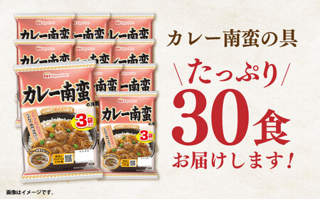 【小分け】日本ハム カレー南蛮の具 10パックセット(1パック3袋入り)計30食分 / 丼 どんぶり レトルト 鶏肉 南蛮 カレー 小分け / 諫早市 / 日本ハムマーケティング株式会社[AHAL01