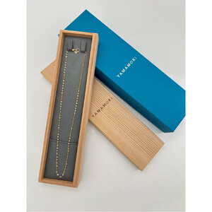 【18金イエローゴールドネックレス ビロードチェーン 40cm+5cm】富山県 富山市 贈り物 おすすめ ギフト 記念