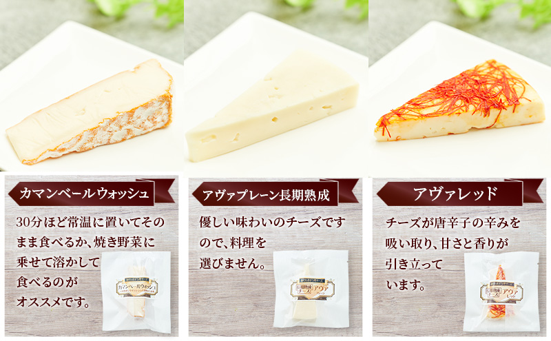 【定期便3ヵ月】秋田 羽後 チーズアソート7種17個/満腹セット［明通りチーズ工房］モッツァレラ・カチョカバロ・スカモルツァ2種・カマンベールウォッシュ・アヴァ（オリジナル）2種【チーズ 詰合せ セッ