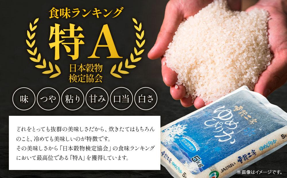 【12か月定期便】 ゆめぴりか 5kg×12回 雪蔵工房 特A厳選米 【令和5年産】