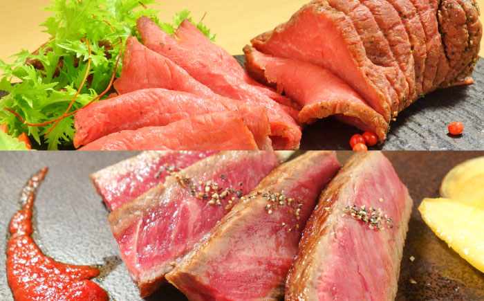 【全3回定期便】【GI認証】くまもとあか牛 食べ比べB / 菊陽町 あかうし 熊本県 肉 にく niku ブランド 旨み 【有限会社 三協畜産】 [BHAS026]