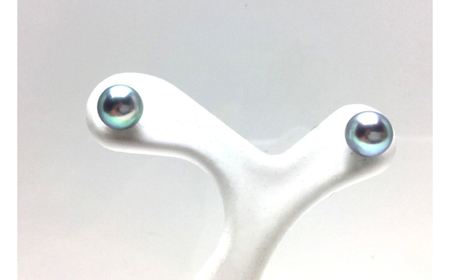 真珠 ピアス 5.0～5.5ミリ Pt900 アクセサリー パール アコヤ真珠 伊勢 志摩 伊勢志摩 英虞湾 冠婚葬祭 慶事 弔事 結婚式 入学式 卒業式 ギフト フォーマル カジュアル 誕生石 記念日 / 老舗の真珠専門店・高品質アコヤ真珠ブルーピアス5.0～5.5ミリ（Pt900）