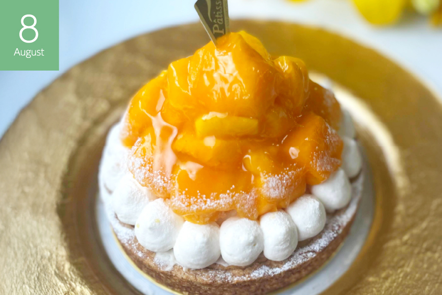 フルーツ タルト 夏タルト 3種 夏香 白桃 マンゴー 食べ比べ 各回 1ホール 14cm 3回 定期便 総計3ホール [心優-Cotoyu Sweets- 長崎県 平戸市 hr42bgy420459