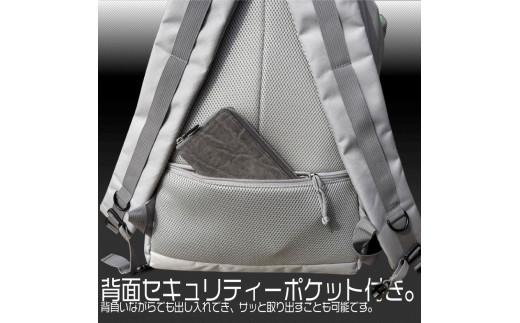005-172 エクスプローラー リュック 28リットル 男女兼用 2色 グレー 背面セキュリティー ポケット付き 全天候型 軽量 ノートPC iPad タブレット 収納 可能 リュックサック ショル