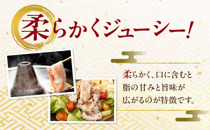 【12/22までの決済で年内発送】瑞浪ボーノポーク しゃぶしゃぶ用 4種盛りセット（ロース、肩ロース、バラ、小間切れ）計2.4kg 瑞浪市 / マルチョウ渡辺精肉店 パック 豚肉 国産 セット [AZ