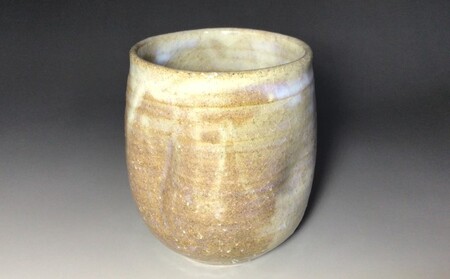 萩焼 夫婦 湯呑　知明作｜HG000455