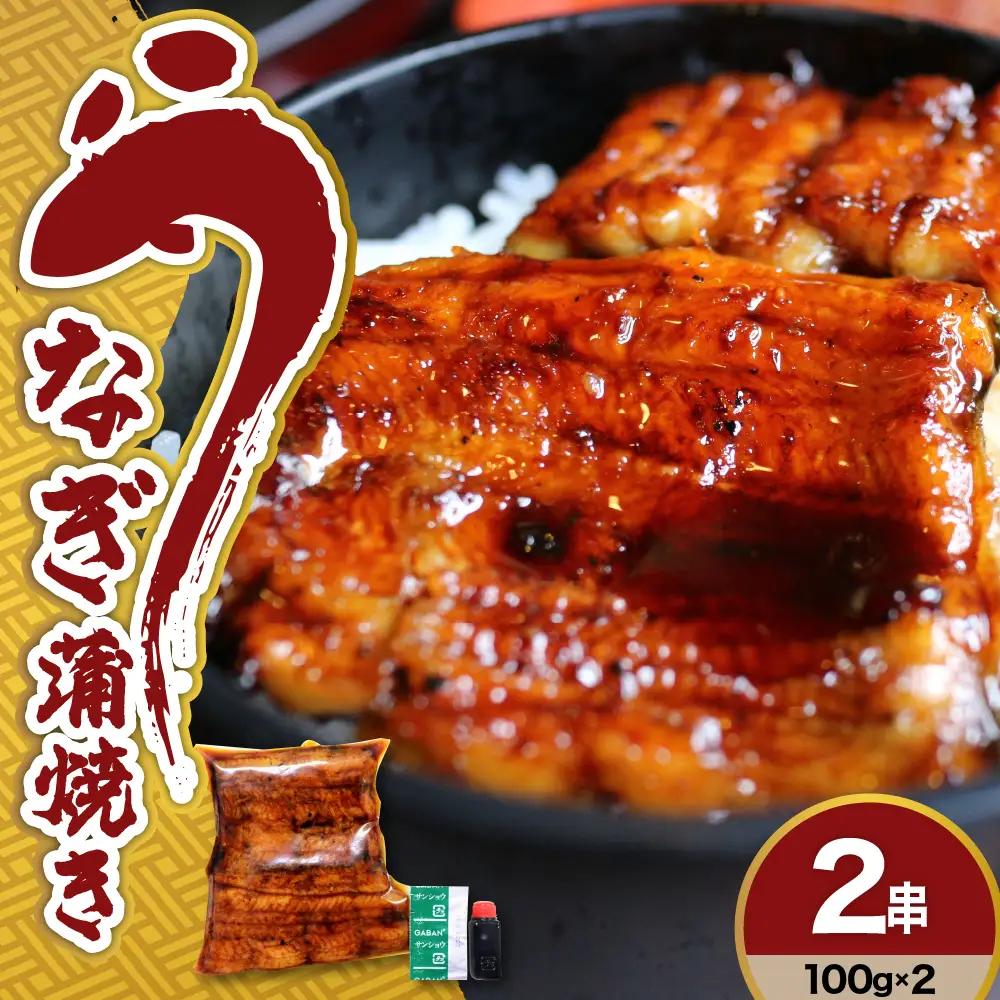 うなぎ 蒲焼き 2串 200g 真空パック 国産 冷蔵 うなぎ 惣菜