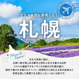 北海道札幌市の対象ツアーに使えるHISふるさと納税クーポン30,000円分