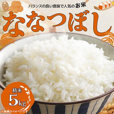 ふるさと納税 江別市 【先行予約・令和8年産】【北海道江別市】北海道ななつぼし5kg(精米) 特Aランク 新米