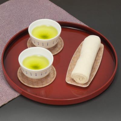 ふるさと納税 和歌山市 友禅和紙 コースター 麻の葉 5枚セット 食洗機対応のおしゃれな和風コースター |  | 02