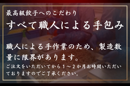 極上等級獲得の豚肉で作った拘りの肉餃子【希少豚！花咲豚スーパーナイン100％使用】20個