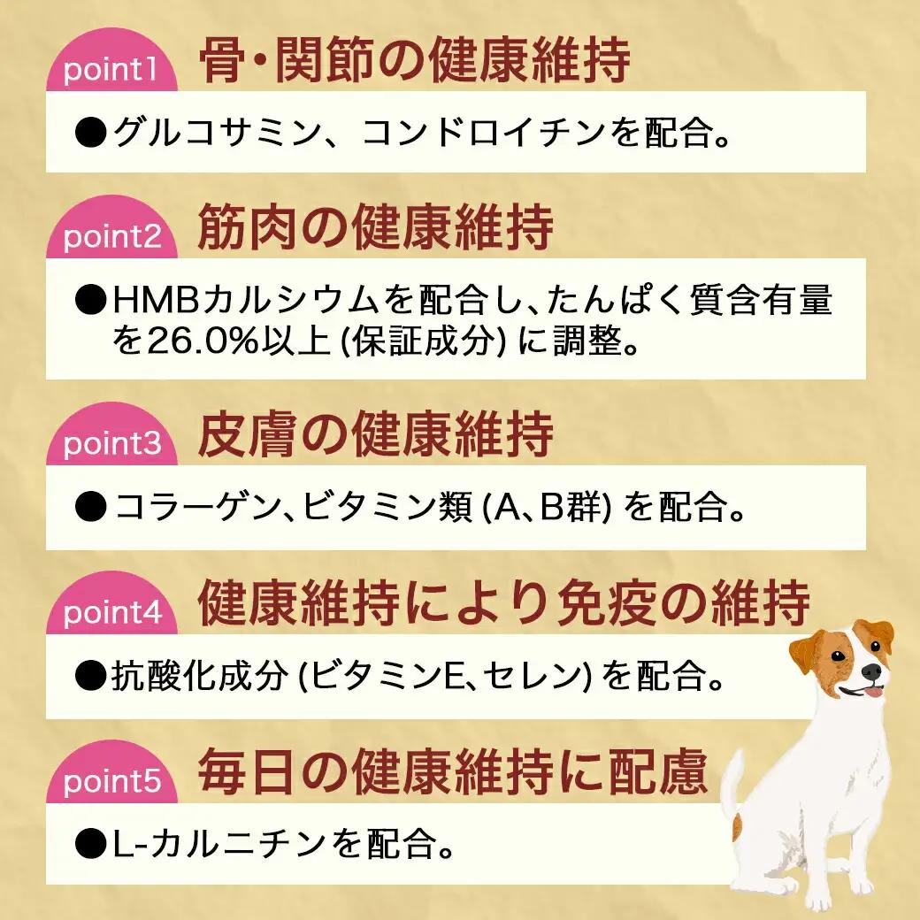 ドッグフード(ジャック・ラッセル・テリア専用)アダルト～シニア2.7kg_LF-3314_(都城市) 国産総合栄養食 ドライフード 中粒タイプ 健康維持 犬種別 犬用フード ジャック・ラッセル・テリア