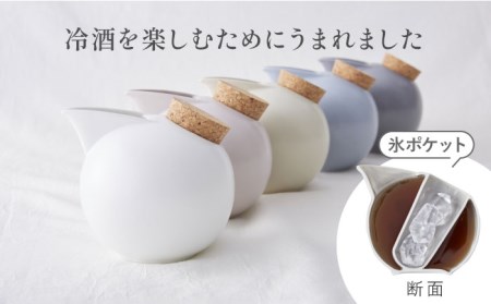 【美濃焼】BeakBowlセット（亜麻色）化粧箱入り【城山製陶所】食器 酒器 徳利 おちょこ お猪口 盃 杯 冷酒 日本酒 晩酌 食洗器対応 かわいい おしゃれ スタイリッシュ セット 贈り物 プレゼ