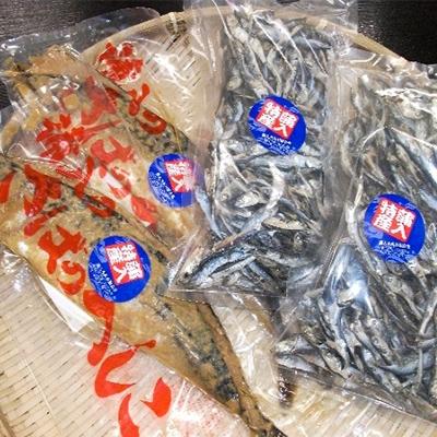 ふるさと納税 京都府 さばのへしこ2尾、混ぜり煮干し　500g×2袋