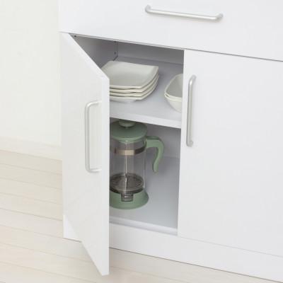 ふるさと納税 海南市 食器棚 幅60×高さ120 ホワイト ガラス扉 AKU1045058 |  | 02