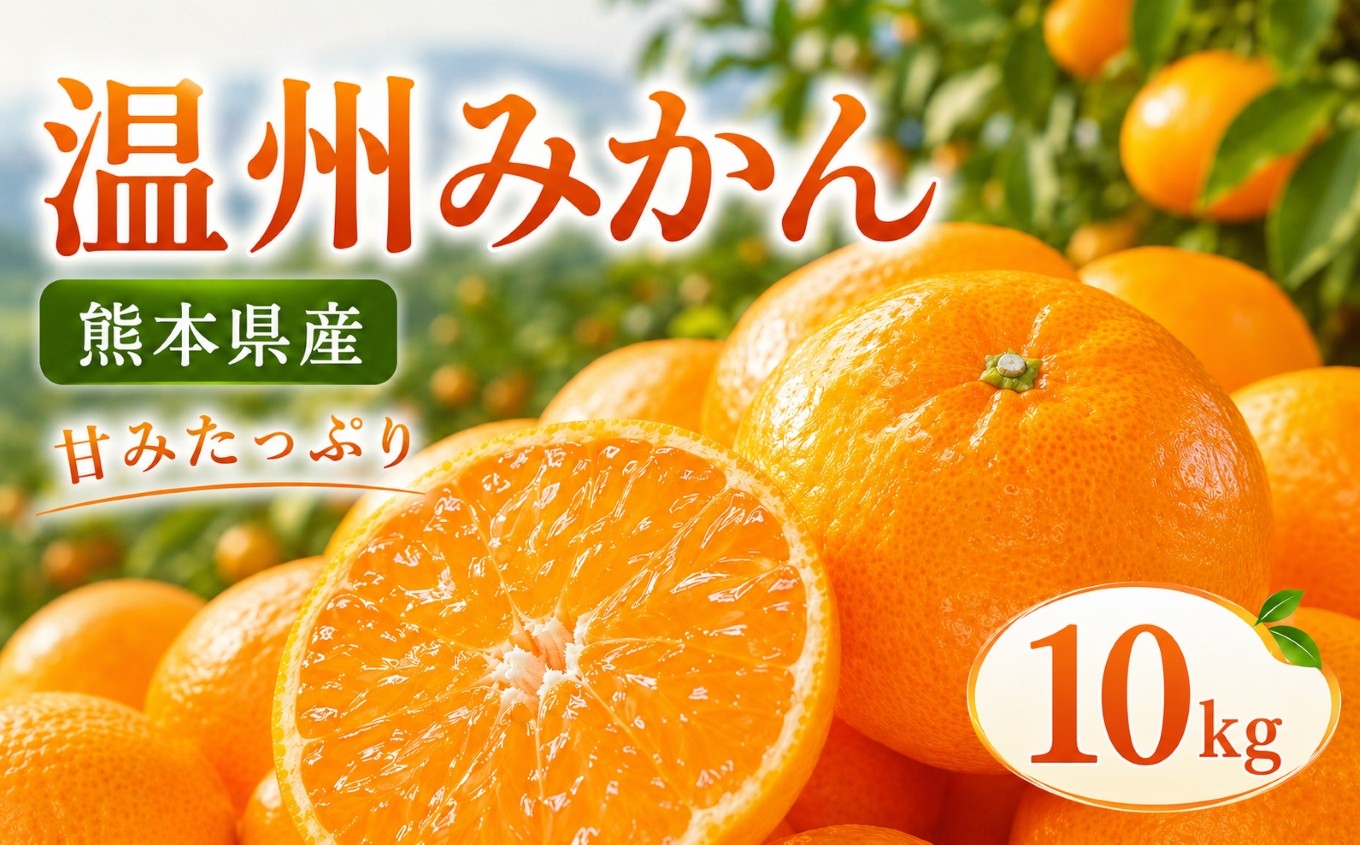 
                   【 先行予約 】 温州みかん 和水町産 約10kg | みかん ミカン 早生 温州 柑橘 柑橘類 フルーツ 果物 熊本 和水
                