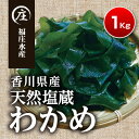 【ふるさと納税】厳選！香川県産 天然湯通し 塩蔵わかめ1kg（200g×5袋）　わかめ・塩蔵わかめ・ワカメ　お届け：2024年4月1日からの順次配送となります。