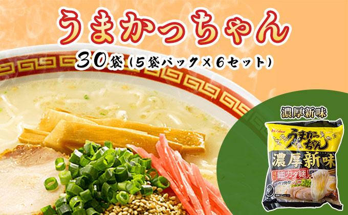 うまかっちゃん 濃厚新味 30袋（5袋パック×6セット） 濃厚新味 30袋