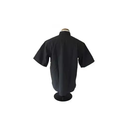 みんさウェア ボタンダウン（ダークグレー） 男性用 Lサイズ AI-015-L