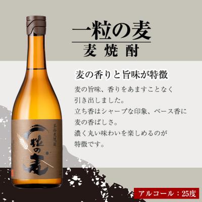 ふるさと納税 日置市 西酒造の麦焼酎「一粒の麦」720ml×5本セット |  | 01
