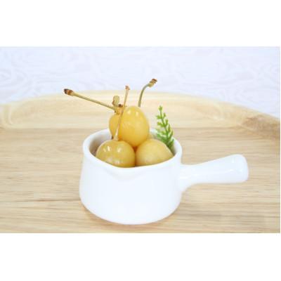 ふるさと納税 由利本荘市 国産果実(黄桃・りんご・さくらんぼ)・2つ割り白桃缶詰　計6缶セット |  | 03