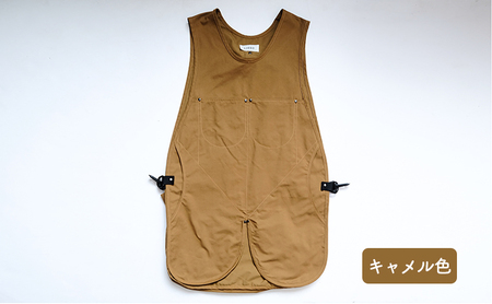 ハンティング&フィシングベスト ファッション 洋服 ファッションアイテム 脱着しやすい フック仕様 マチ付きポケット ポケット付き  キャメル