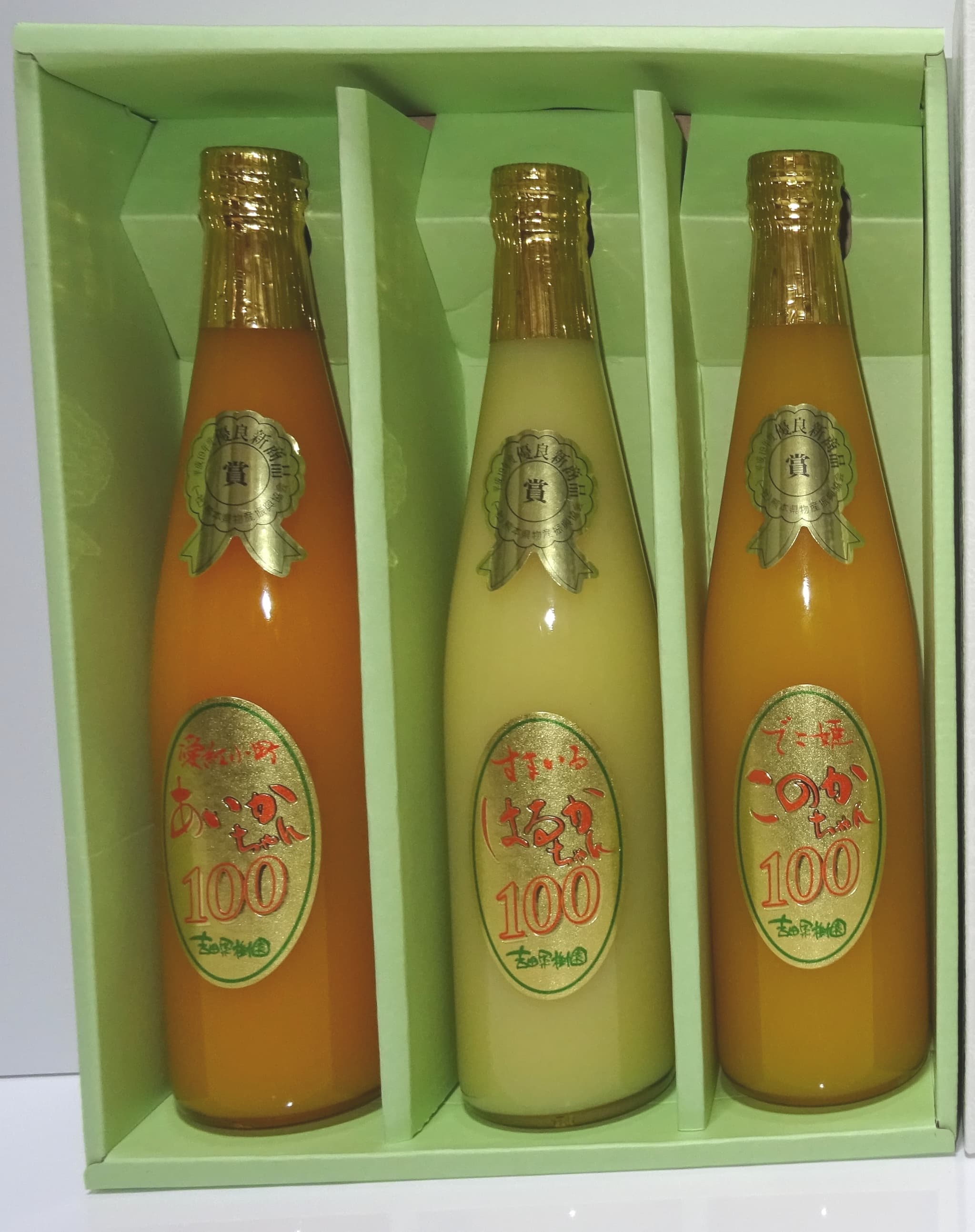 三姉妹 ジュース 計1.59L（530ml×3本セット）吉田果樹園 