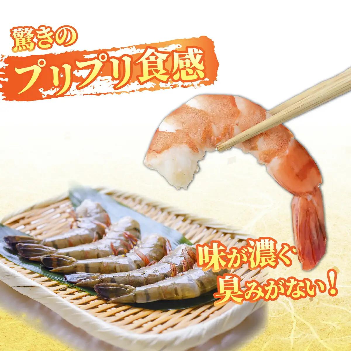 ブラックタイガー海老 魚兵水産こだわり 10尾5パック | エビ えび 茨城県ひたちなか市