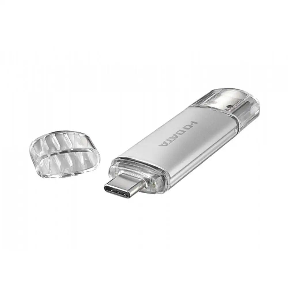 I-O DATA 【U3C-STD128G/S】USB-A&USB-C 搭載USBメモリー(USB 3.2 Gen 1) 128GB