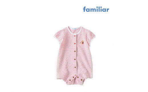 袖付きロンパス 70cm / ファミリア familiar ロンパス (150116) ロンパース  綿 コットン 日本製 子供服 子ども服  キッズウェア ベビー服 子ども 子供 こども キッズ BABY 子育て ママ 子供用 プレゼント ギフト お祝い