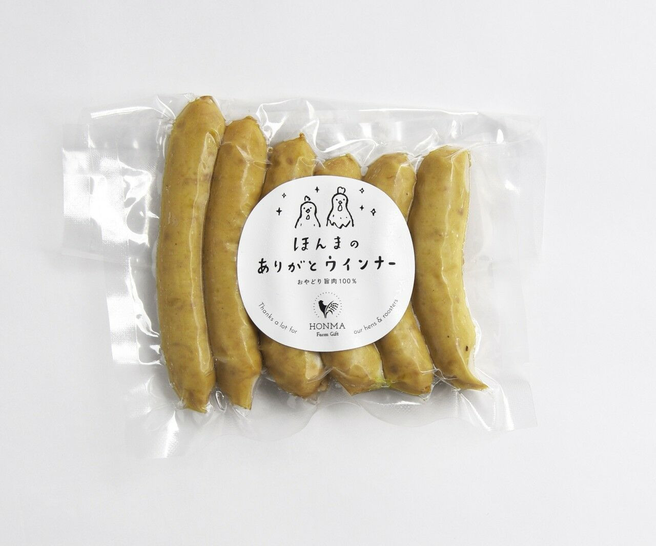 
            おやどり旨肉100％！ほんまのありがとウィンナー 計36本（6本×6袋）【本間農園】
          
