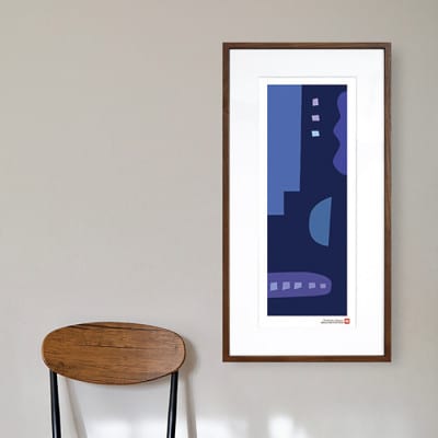 ＼注目の和紙アート/ 【絵画】やさしい記憶5　額装サイズ300mmx600mm　阿波紙【1275422】