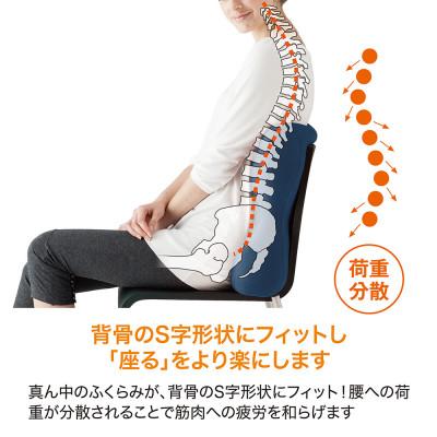 ふるさと納税 三木市 MOGU姿勢体幹サポーターエイト　ネイビー |  | 03