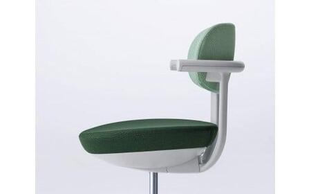 Mpk1_コクヨチェアー　パロ(ブラック・ブラック）カーペット用（Wキャスター）　／在宅ワーク・テレワークにお勧めの椅子