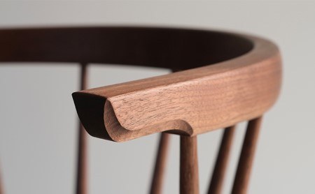 Crescent chair［walnut］ | 椅子 椅子 木工yamagen