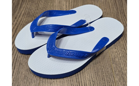 アート島ぞうり＜青＞