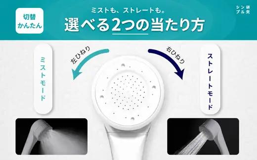 【20086】 ビューク シャワーヘッド シンプルの研究 ドリームバンク マイクロ ナノバブル オーバル水流 beaq ミスト 岐阜大学と共同研究 保温 保湿 頭皮 洗顔 増圧 高水圧 低水圧 水圧 