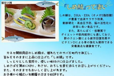 しめさば 1枚入×15パック 国産 小分け 真空パック 個包装 手軽に一品