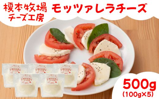 モッツァレラチーズ 500g (100g×5)【榎本牧場チーズ工房】