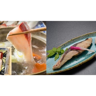 ふるさと納税 氷見市 ぶりしゃぶ×ぶり西京漬セット