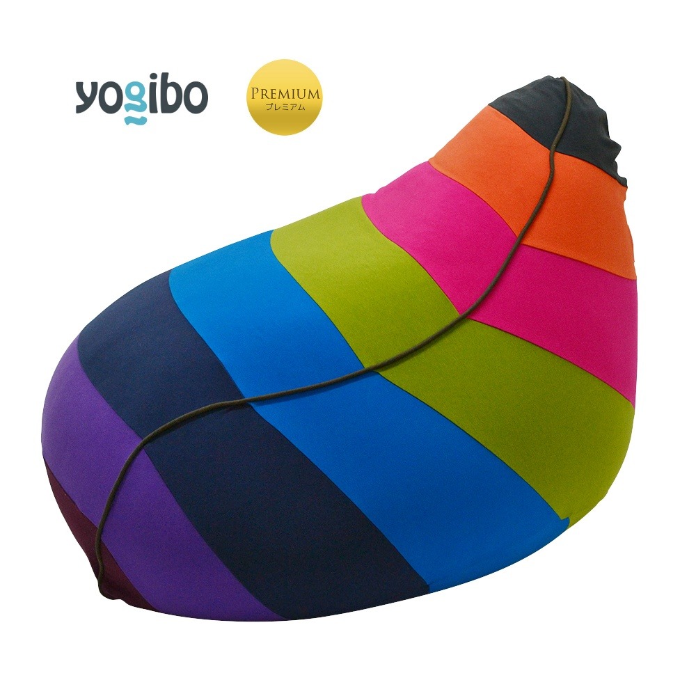 Yogibo Lounger Rainbow Premium（ラウンジャー レインボープレミアム）＜ブライト＞-[G779-2]