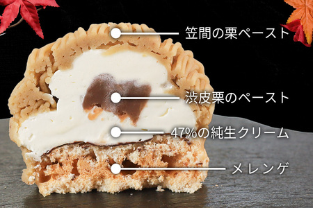 “笑っちゃうほど美味しい”モンブラン(4個入) BI-005