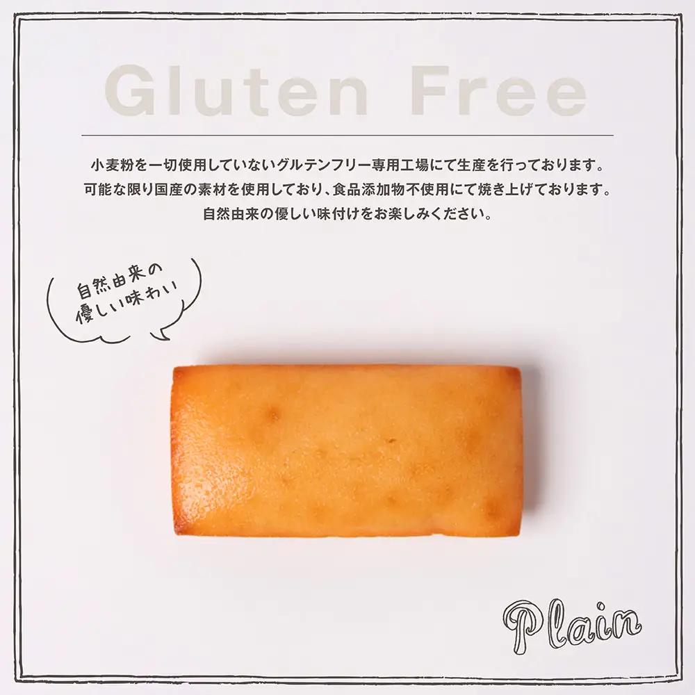 グルテンフリー国産大豆フィナンシェプレーン20個セット