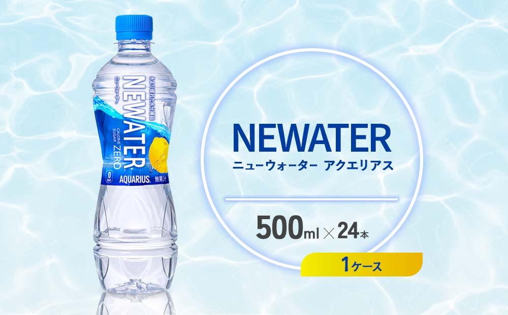 
            【本数/発送回数 選べる】アクエリアス ニューウォーター 500ml PET【コカ・コーラ】ペットボトル 1ケース(24本)2ケース(48本) 定期便 2回(48本 96本)3回(72本 144本) セット スポーツドリンク スポドリ カロリーゼロ 熱中症対策 水分補給 清涼飲料水 宮崎県 えびの市 送料無料
          